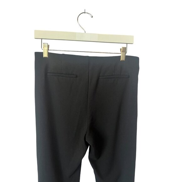 ADRIANNA PAPELL BLACK SLIP ON PANTS BLACK ELASTIC WAIST - Picture 2 of 8